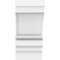 Ekena Millwork Standard Diane Architectural Grade PVC Corbel, 7"W x 8"D x 16"H CORP07X08X16DIA - alternate 3